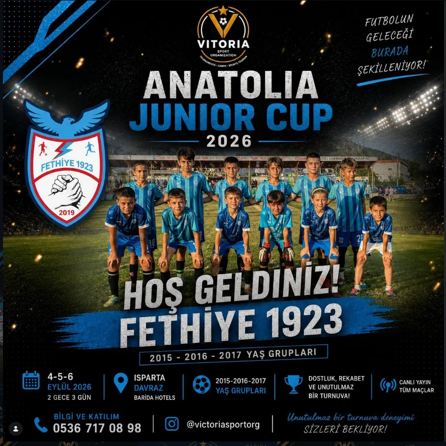 Fethiye 1923, Anatolia Junior Cup 2026’da