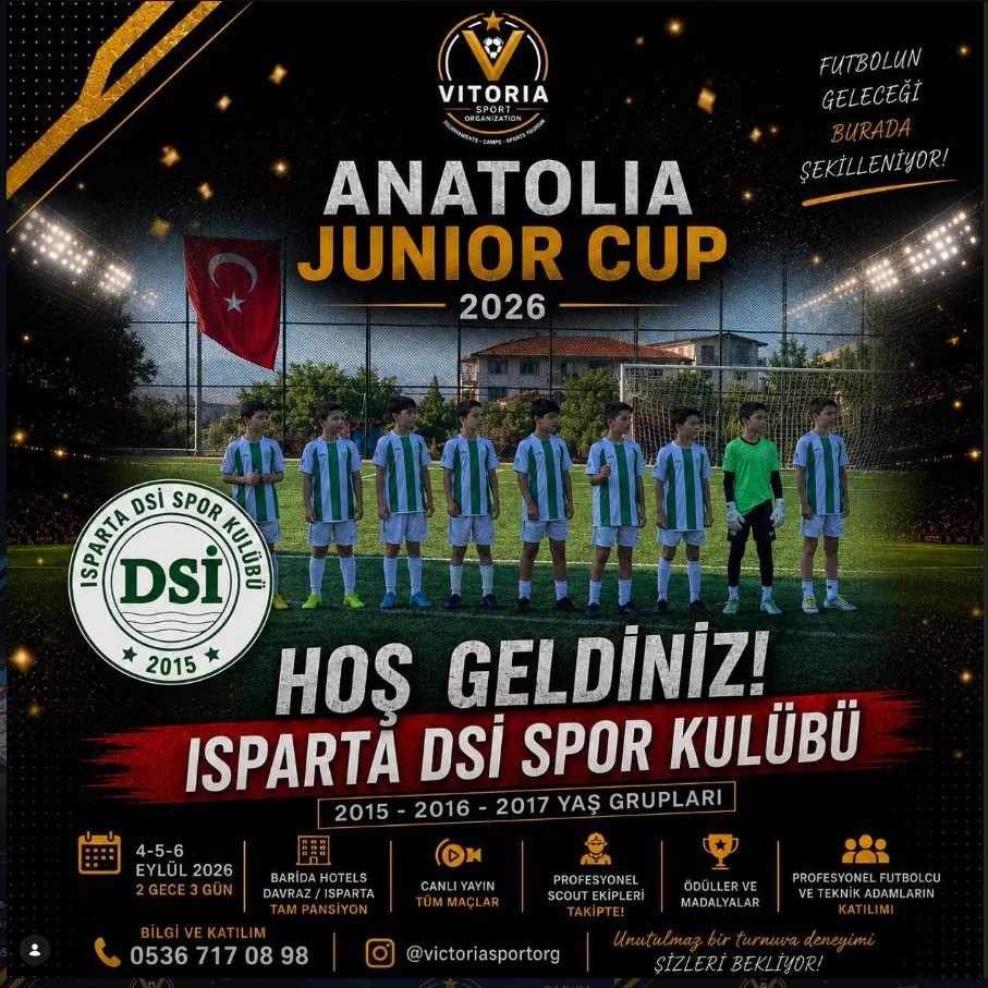 Isparta DSİ Spor Kulübü turnuvada