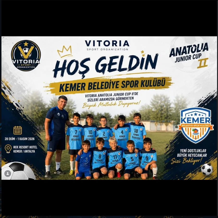 Kemer Belediye Spor Kulübü Junior Cup II’de